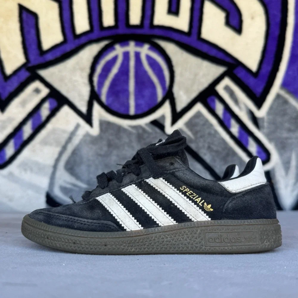 Size 13c - adidas Originals Spezial Casual Shoes Black/White/Gum‎ JI2894 001